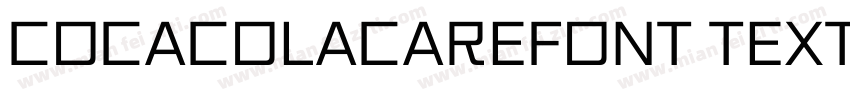 COCACOLACAREFONT TEXTMEDIUM GB1字体转换